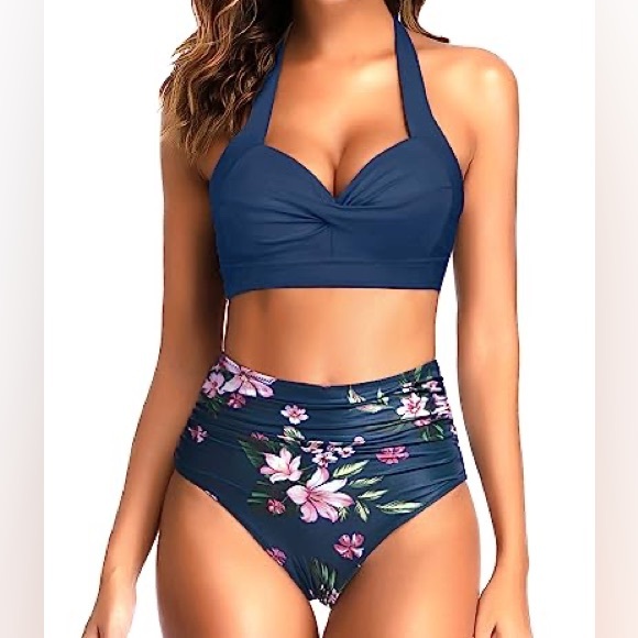 Tempt Me Other - Tempt Me Halter Bikini Set